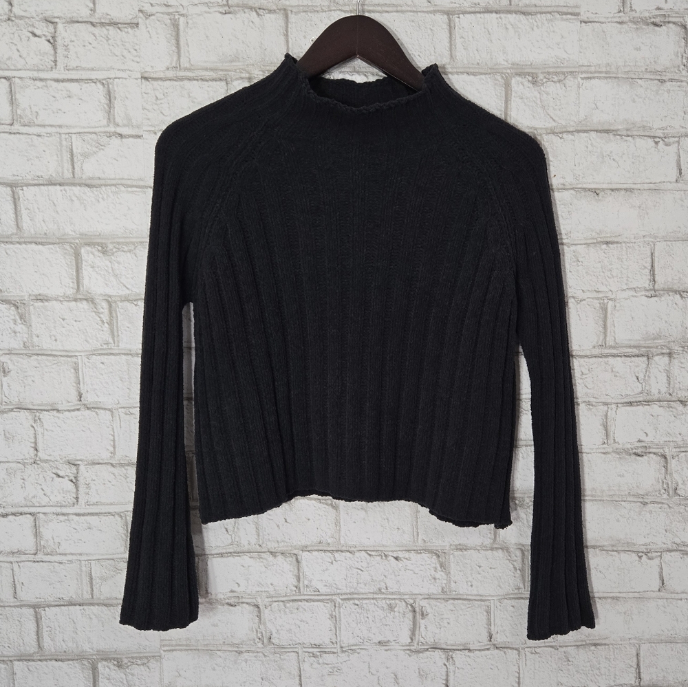 American Eagle Outfitters Black Turtleneck Sweater